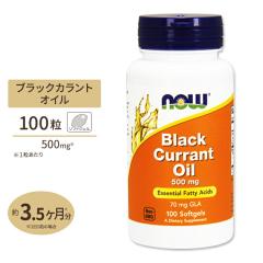 �u���b�N�J�����g�I�C���i���J�V�X�j 500mg 100�� NOW Foods�i�i�E�t�[�Y�j
