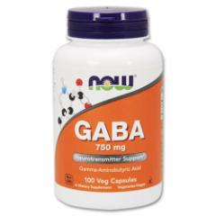 GABAiMoj 750mg 100 NOW FoodsiiEt[Yj