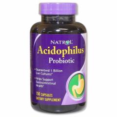 ig[ AVhtBX voCIeBbN 100mg 10 150 Tvg voCIeBNX Natrol Acidophilus Probiotic