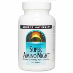 \[Xi`Y X[p[A~miCg 120 Source Naturals Super Amino Night 120TabletsTvg A~m_ AMj I