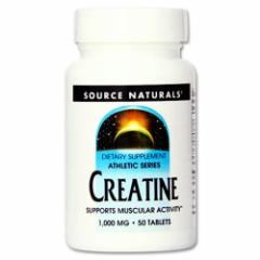 \[Xi`Y NA`^ubg 1000mg 50 Tvg Source Naturals Creatine 1000mg 50Tablets _CGbgEN Tv