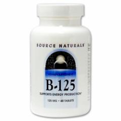 B-125 125mg 60 Source Naturals