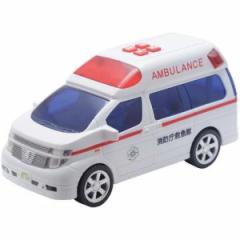 トイコー ミニサウンド エルグランド救急車 くるま ミニカー 3才〜