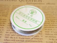 �A�[�e�B�X�g���C���[ �J�b�p�[���C���[ ���a0.5mm ��5m �V���o�[ �A�N�Z�T���[�p�[�c �r�[�Y�p�[�c ���C���[�A�[�g �W���G���[ �j�b�P��