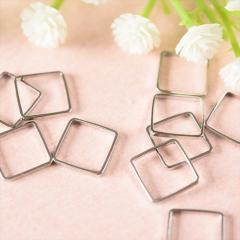 �����ō��i�����b�L���t���[���p�[�c �X�N�G�A(��10x10mm)��10�� �V���o�[ ���^���p�[�c �n���h���C�h���� ��|�ޗ� �N���t�g�p�i �g