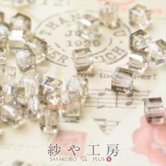 �K���X�r�[�Y �L���[�u�^ �O���C�W�� 3mm 1�A ��95�O�� ������ �l�p �J�b�g�K���X �K���X�J�b�g�r�[�Y ��0.3cm �A�N�Z�T���[�p�[�c �p