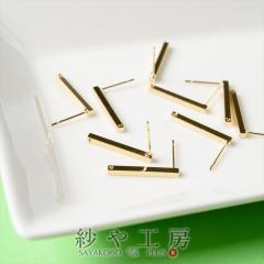 �т�H�[ �I���W�i�� �s�A�X �X�e�b�N �����{�����b�L�� �S�[���h ��20mm�~2mm 5�y�A �����A�����M�[�Ή�