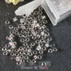 �r�[�Y �ۏ��r�[�Y col.34 �z���C�g�V���o�[ 2mm 10�� ��0.2cm �ۃr�[�Y ����� 11/0 RR �K���X �����v���P�[�X�� �A�N�Z�T���[�p�[�c �p