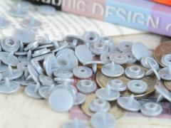 �v���X�`�b�N�X�i�b�v�{�^��(T-3) �}�b�g�J���[ �R�O�g�i10mm �V���o�[�j �n���h�v���C���[ ��|�ޗ� �v���X�`�b�N�� �{�^��