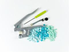 �n���h�v���C���[&�v���X�i�b�v�{�^���Z�b�g �j�̎q�J���[3�F�~�e30�g 10mm(T-3) �n���h�v���C���[ ��|�ޗ� �v���X�`�b�N�� �{�^��