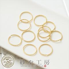 �f�U�C���ۃJ�� �j�b�P���t���[ �ϑސF�h�~���H�� �S�[���h ���a18mm ���a1.2mm ��10�� �����O ��{ ��{�ޗ� �}���J�� �L�[�z���_�[ �l