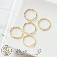 �f�U�C���ۃJ�� �j�b�P���t���[ �ϑސF�h�~���H�� �S�[���h ���a18mm ���a1.5mm ��5�� 5�� �����O ��{ ��{�ޗ� �}���J�� �l�b�N���X �s