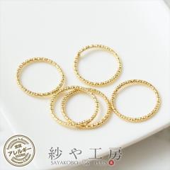 �f�U�C���ۃJ�� �j�b�P���t���[ �ϑސF�h�~���H�� �S�[���h ���a20mm ���a1.5mm ��5�� �����O ��{ ��{�ޗ� �}���J�� �L�[�z���_�[ �l�b