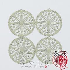 �`���[�� �������p�[�c ���[�X�� �t�����[ �N���[���I���[�u 31mm 12�� 12�� �J���t�� �������͗l �A�N�Z�T���[�`���[�� ��3.1cm �A�N�Z