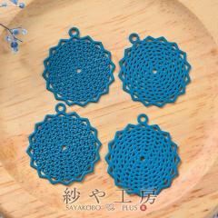 �`���[�� �������p�[�c �S���R�[�e�B���O �􉽊w�͗l �X���[�L�[�u���[ 22mm 4�� 4�� ���E���h �A�N�Z�T���[�`���[�� ��2.2cm �A�N�Z�T��