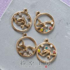 �`���[�� ��g �y�I�ׂ�4��z �X�g�[���~�h���t�B�����`�[�t �S�[���h 20mm 1�� �C���J �Εt�� ���E���h �A�N�Z�T���[�`���[�� ���W���y