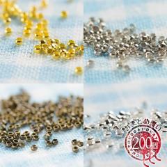 �J�V���� �Ԃ��� �y�I�ׂ�4��z �S�[���h �V���o�[ �O�a2mm ��200�� �G���h�p�[�c ���ߋ� �ڑ����� �l�b�N���X �s�A�X �C�������O ��0.