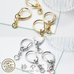 �L�[�z���_�[ �j�b�P���t���[ �i�X�J�� ��]�� �A�N�Z�T���[ �p�[�c �S�[���h �V���o�[ 51mm 4�� �����A�����M�[�Ή� �L�[�����O �t�b�N 