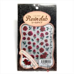 Resin club(���W���N���u) ���ߍ��݃��W���V�[�� Red rose 88�~150mm 1�� 1�� ���W���N���u �V�[�� ���W���p ���� ���W������ ���W���p�i