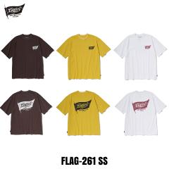 EVILACT(�C�[�u���A�N�g) FLAG-261 SS 3�F(CHARCOAL/MUSTARD/WHITE)
