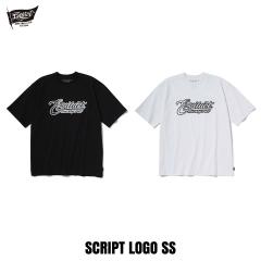 EVILACT(�C�[�u���A�N�g) SCRIPT LOGO SS 2�F(BLACK/WHITE)