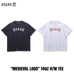 ROARK(���A�[�N) MEDIEVAL LOGO 14oz H/W TEE 2�F(NAVY/WHITE)