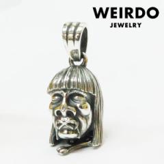 WEIRDO JEWERLY EBA[h WG[ SHRUNKEN HEAD Vo[925 y_ggbv  VPwbh  GLAD HAND