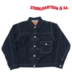 �_���`�U�� �X�e���f�B�I�E�_�E���`�U�� STUDIO DARTISAN 15oz �E���f�j�� �W���P�b�g 1st �t�@�[�X�g�^�C�v 100�ԑ�f�j�� SD-411 