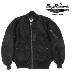 �o�Y���N�\���Y Buzz Ricksons �t���C�g�W���P�b�g BLACK MA-1 �����O�� 1st Model Albert Turner �A���o�[�g�^�[�i�[  William Gibson 