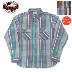 JELADO �W�F���[�h ���� �t�����l�� �V���c ���M�����[��  Unionworkers Shirt Regular �`�F�b�N�� JP12108 
