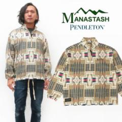 MANASTASH }iX^bV PENDLETON yhg `bN vI[o[ WPbg lCeBu 7112039