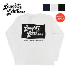 �����O���b�c���U�[�Y Langlitz Leathers ���� T�V���c ���S�v�����g ���{�� LLC-004 TYPE-A�@Flag