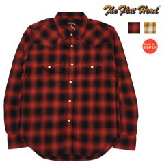�t���b�g�w�b�h THE FLAT HEAD ���� �R�b�g�����[���� �I���u���[�`�F�b�N �E�G�X�^�� �V���c FN-SCW-021L �y2026�N�t�ĐV��z