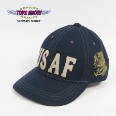 �g�C�Y�}�b�R�C TOYS McCOY �R�b�g���w�����{�[�� �L���b�v COTTON HERRINGBONE CAP�@USAF " 30TH ANNIV. " TMA2603 �y2026�N�t�ĐV��z