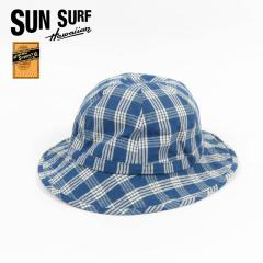 �T���T�[�t SUN SURF OAHU GARMENT 10oz. �p���J�`�F�b�N �n�b�g PALAKA CHECK HAT US02883 �y2026�N�t�ĐV��z