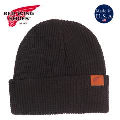 REDWING ���b�h�E�B���O �V���j�R �����m�E�[�� ���b�t���j�b�g�r�[�j�[ �u���b�N �A�����J�� �j�b�g�L���b�v Shaniko Waffle Knit Beani