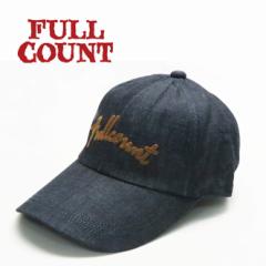 tJEg FULLCOUNT fj x[X{[Lbv `F[hJ Chain Embroidery Denim Cap 6007