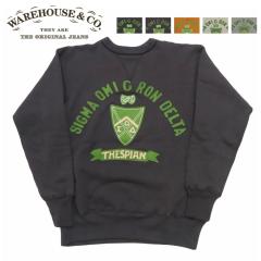 �E�F�A�n�E�X WAREHOUSE ���� �Z�b�g�C���t���[�_���X���[�u ��V �N���[�l�b�N �X�E�F�b�g ���b�y�� SIGMA OMICRON DELTA Lot.403 