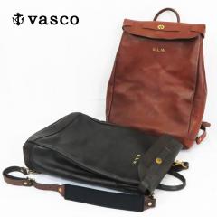�o�X�R VASCO ���U�[ ���H���[�W�� 2WAY �����b�N�T�b�N LEATHER VOYOGE 2WAY RUCKSACK VS-206L 