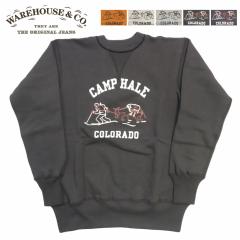 �E�F�A�n�E�X WAREHOUSE ���� �Z�b�g�C���t���[�_���X���[�u ��V �N���[�l�b�N �X�E�F�b�g �v�����g ARMY MOUNTAIN CLIMBING Lot.403 