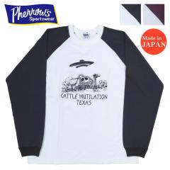 �t�F���[�Y PHERROWS ���� T�V���c ���O�����X���[�u �v�����g "CATTLE MUTILATION TEXAS" 24W-PRLT3