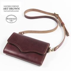 ART BROWN �A�[�g�u���E�� �z�[�E�B���� �N�����G�N�Z�� ���U�[ �E�H���b�g�o�b�O  VGC00075AB Chromexcel Wallet Bag �y2026�N�H�~�V��