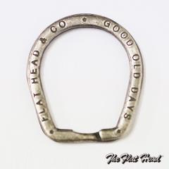 tbgwbh THE FLAT HEAD n^ S L[O HORSE SHOE IRON KEY RING L[z_[ FN-GA001 