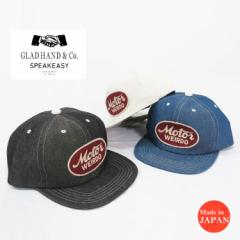 WEIRDO EBA[h gbJ[Lbv DENIM TRUCKER CAP GLAD HAND Obhnh WRD-24-SS-G01 y2024NtĐVz