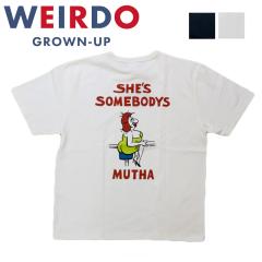 WEIRDO �E�B�A�[�h ���� �N���[�l�b�N T�V���c�uMUTHA�vGLAD HAND �O���b�h�n���h WRD5122