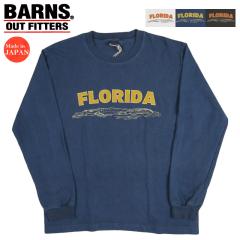 �o�[���Y BARNS ���� �v�����g �s�V���c  TUBR L/S TEE PT "FLORIDA" BR-26324�y2026�N�H�~�V��z