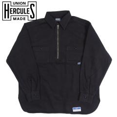 UNION HERCULES MADE ���j�I�� �w���N���X ���C�h �n�[�tZIP�V���c �u���b�N by JOHNBULL �W�����u�� HE251S03-030�y2026�N�H�~�V��z