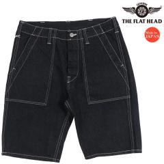 �t���b�g�w�b�h THE FLAT HEAD FN-S-DP003 12oz �f�j�� �x�C�J�[ �V���[�g�p���c �n�[�t�p���c �y2026�N�t�ĐV��z