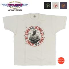 �g�C�Y�}�b�R�C TOYS McCOY ���� T�V���c STEVE McQUEEN TEE" KING OF COOL-ER KING "  TMC2605 �y2026�N�t�ĐV��z