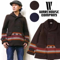 EFAnEX WAREHOUSE R[g E[ {[_[ V[J[ }bL[m WOOL BORDER COAT wh2086